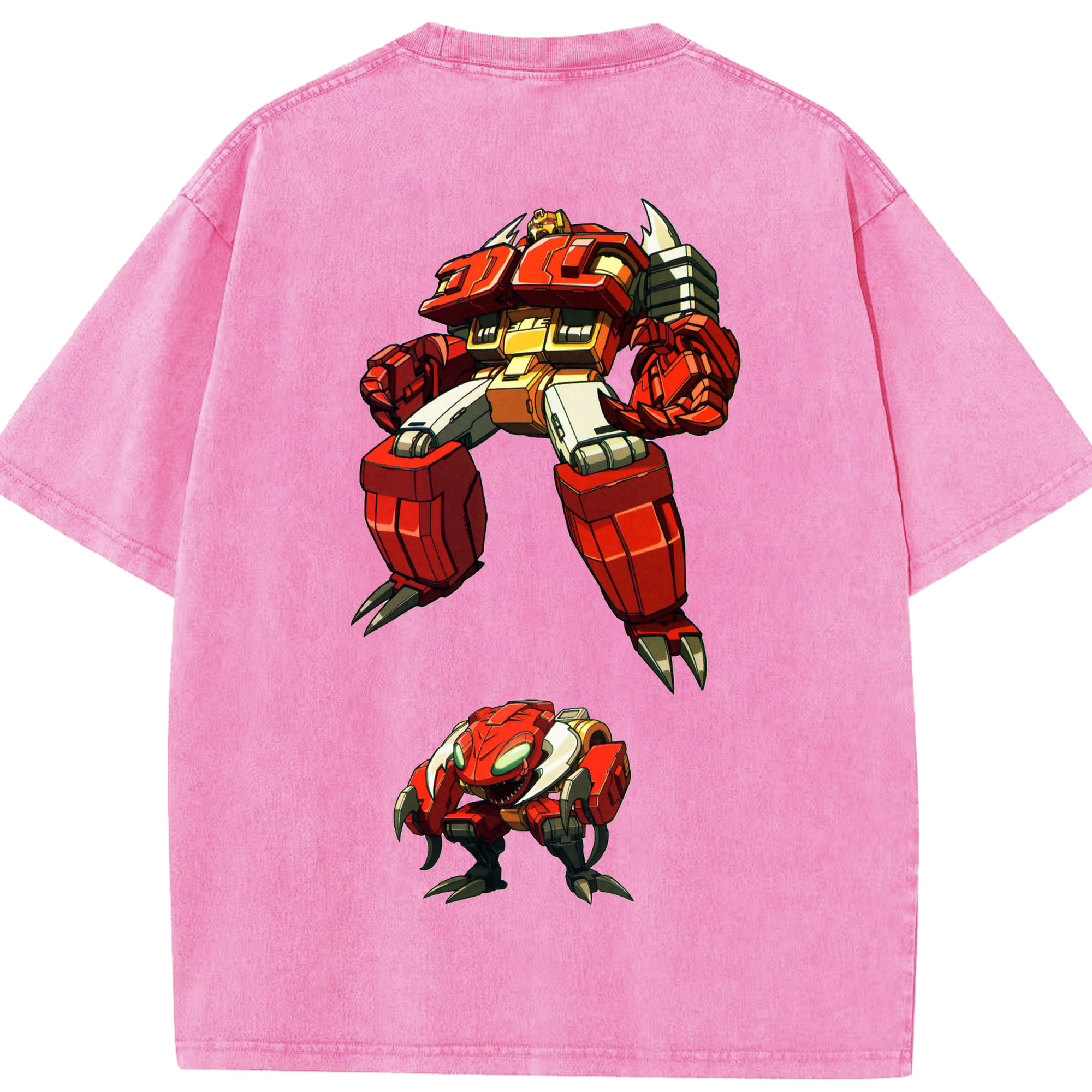 （画像用）  綿100% ヴィンテージ風 半袖Tシャツ（背面プリント）